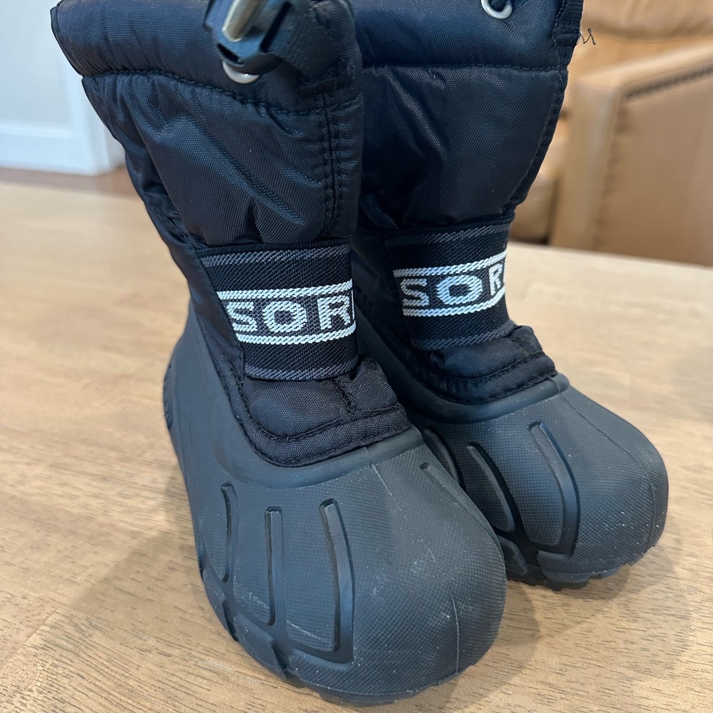 ❌SOLD❌Sorel Black Winter Boots - Toddler Sz8